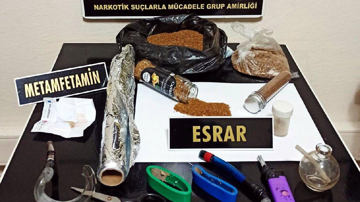 Uyuşturucu madde ile yakalanan uzman çavuş gözaltına alındı