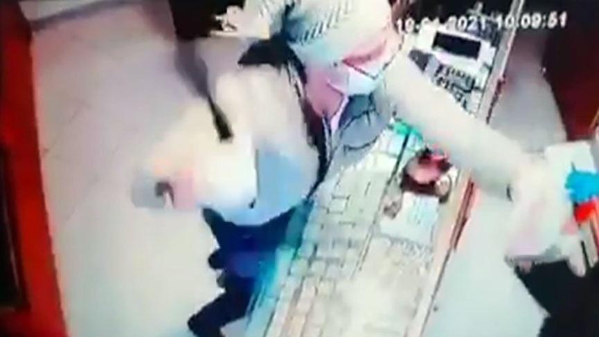 Coplu altın soygunu kamerada