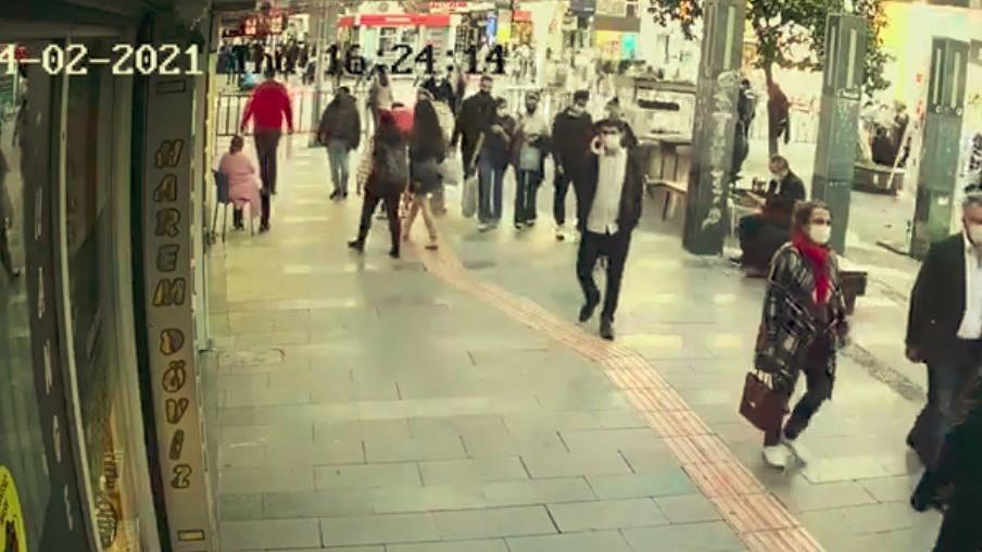 Sokak ortasında kadını taciz etti! Yakalanıp serbest bırakıldı