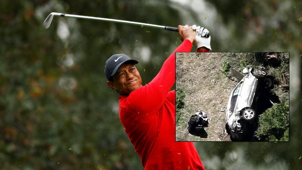 Ünlü golfçü Tiger Woods trafik kazası geçirdi