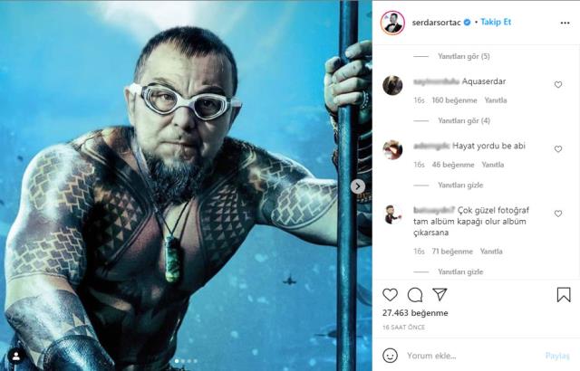 Serdar Ortaç'ın yüzleri güldüren eğlenceli paylaşımına beğeni yağdı
