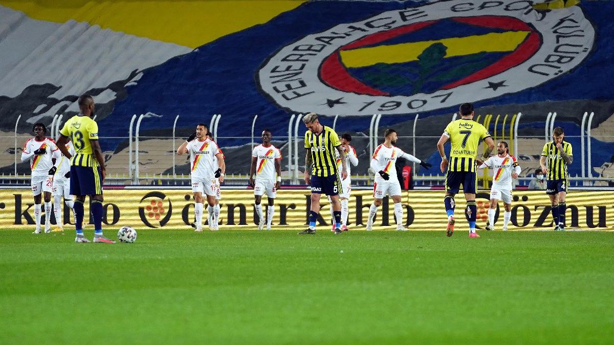 Fenerbahçe Kadıköy'de kayıp... Bir darbe daha