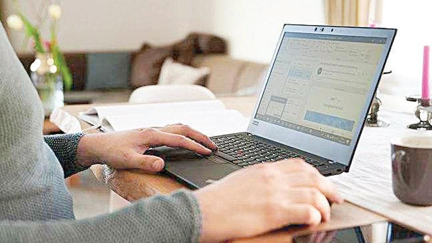 Evden çalışanların yüzde 60'ı mutlu