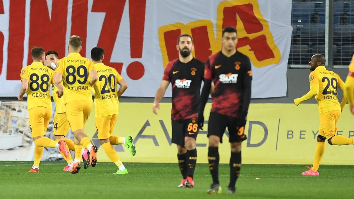 Galatasaray'a Ankaragücü'nden çelme: 2-1