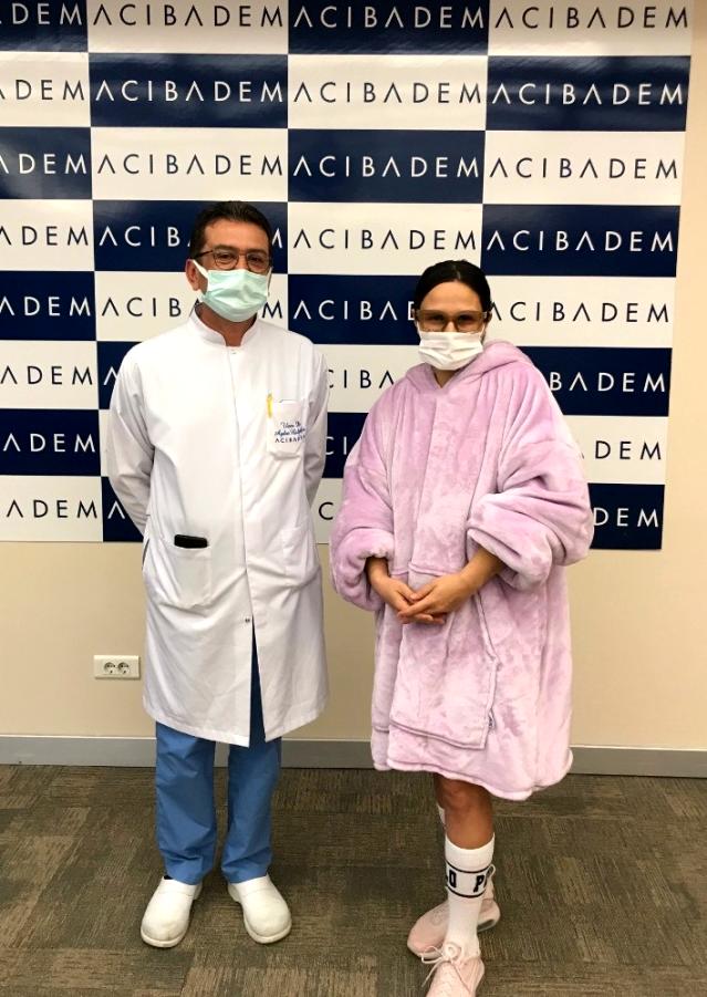 Covid-19 tedavisi gören Selin Yeninci taburcu oldu