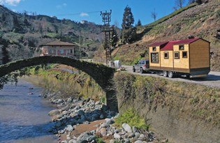 Taşınabilir karavan tipi yayla evlere ilgi arttı! ABD'den bile talep var