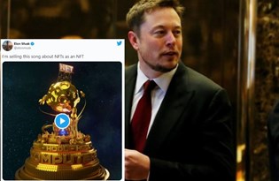 Elon Musk NFT şarkısı yaptı, 1.1 milyon doları geri çevirdi