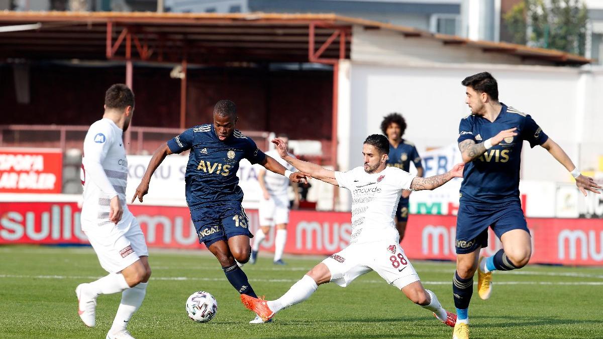 Hatayspor Fenerbahçe özel maçı iptal edildi