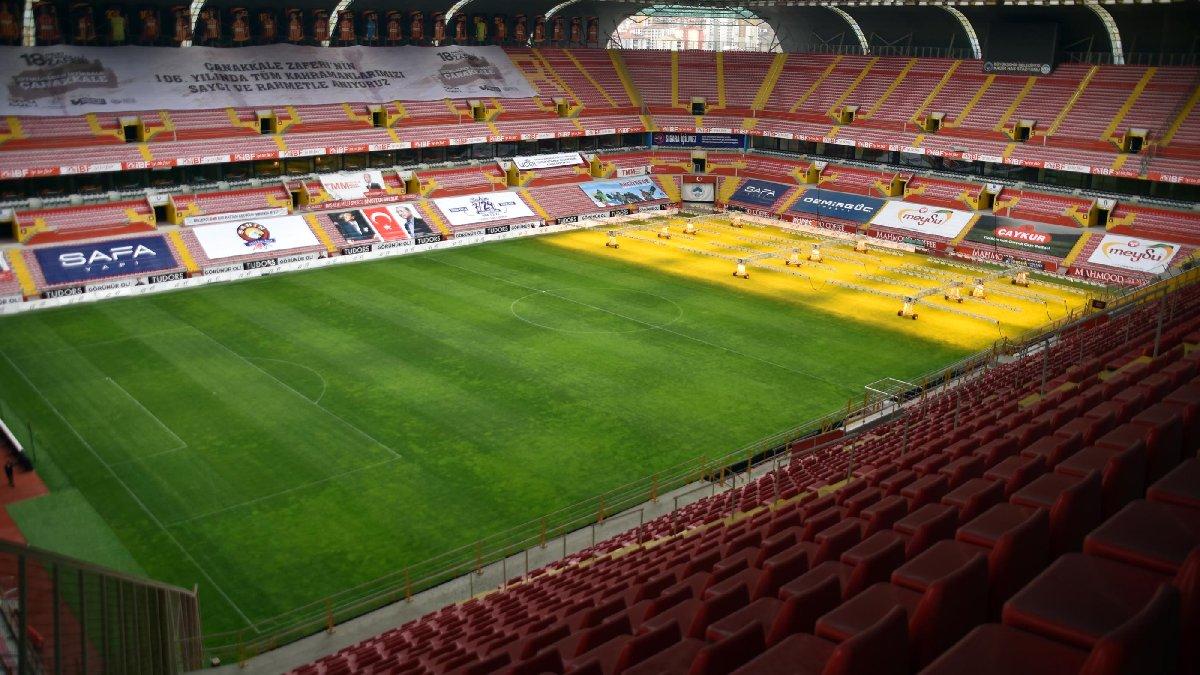 Kadir Has Stadı, Kayserispor-Galatasaray maçı hazır