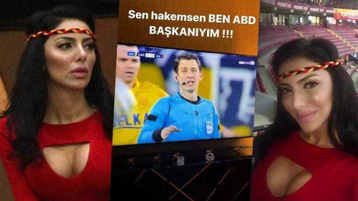 Galatasaraylı manken Tuğçe Aral'dan Halil Umut Meler paylaşımı