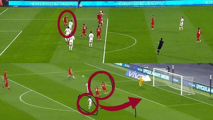 Türkiye Letonya maçına damga vuran an! Caner Erkin gündem oldu...