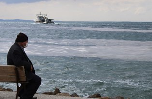 Denizde müsilaj balıkçının kabusu oldu