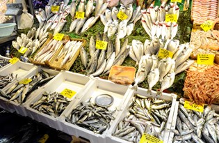 Av yasağı öncesi balık tezgahlarında bolluk yaşanıyor