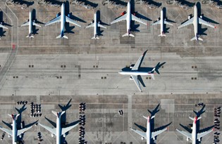 Pandemi etkisi: Atatürk Havalimanı uçak park alanına dönüştü