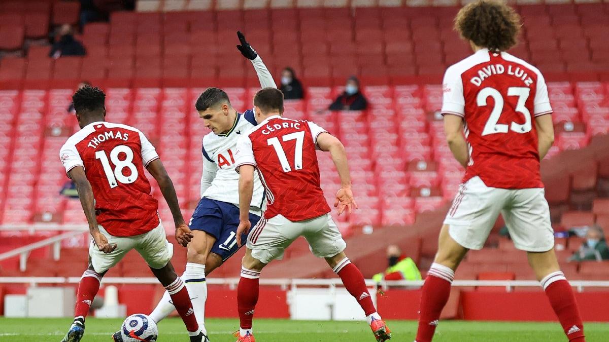 Dünya Erik Lamela'nın 'rabona' golünü konuşuyor: 'Böylesi hiç görülmedi'