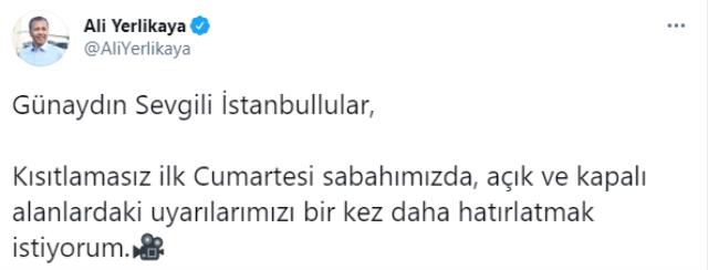 Kısıtlamasız ilk cumartesi gününde Bakan Koca'dan manidar uyarı: Devamı, kıymetini bilmemize bağlı