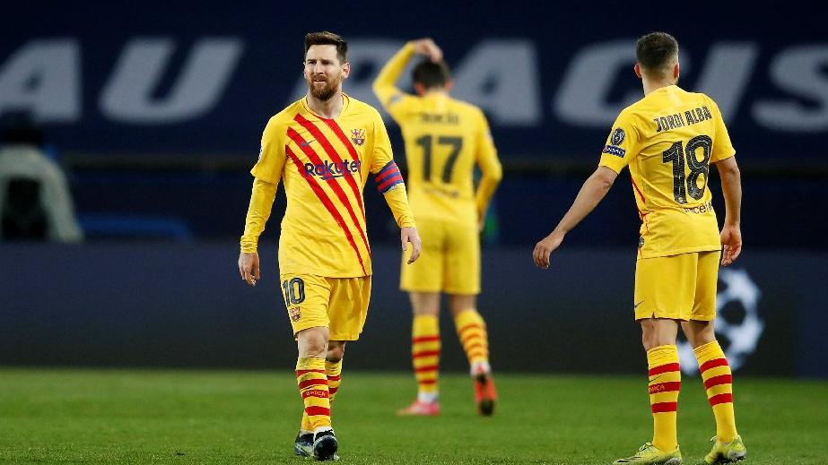 Barcelona'nın Şampiyonlar Ligi'ne vedası... Messi'nin sorguya çekildiği gece!