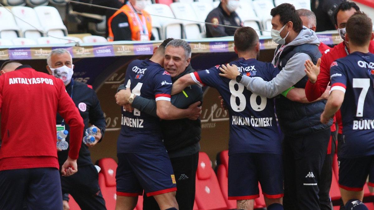 Antalyaspor-BB Erzurumspor maçında iki ayrı 45 dakika... Sekiz maçlık hasret son buldu