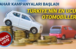 Türkiye'de 2021 yılında satılan en ucuz sıfır otomobiller