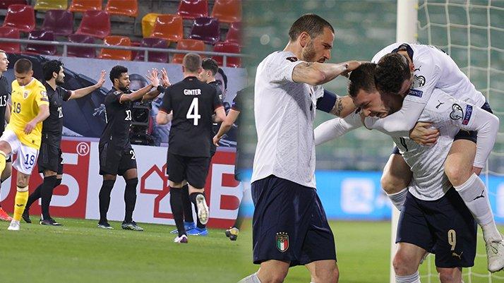 Dünya Kupası Elemeleri'nde gecenin sonuçları | İtalya rekor kırdı, Almanya bir adım yaklaştı