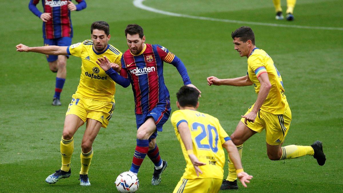 Barcelona yara aldı, Messi bir rekor daha kırdı