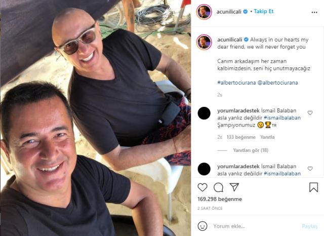 Acun Ilıcalı'nın yakın arkadaşı koronadan hayatını kaybetti