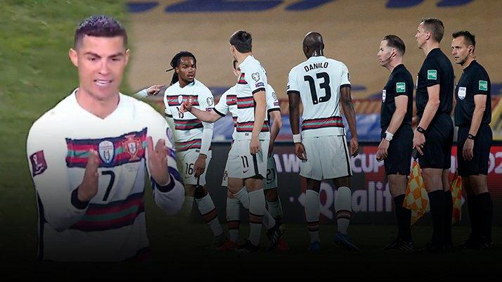 Ronaldo çılgına döndü! Maç bitmeden sahayı terk etti