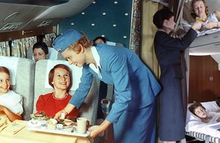 Geçmişe bir yolculuk yapmak isteyeceğiniz eski havayolu fotoğrafları