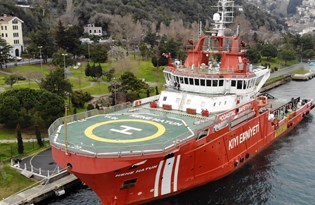 Türkiye’nin ilk acil müdahale gemisi Nene Hatun