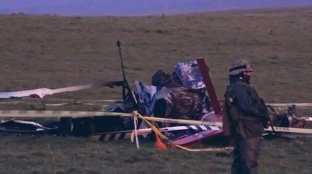 Uruguay'da koronavirüs aşılarını taşıyan askeri helikopter düştü