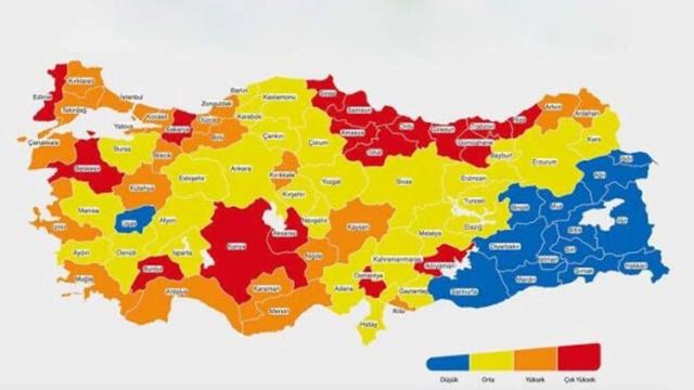 Vakalarda yaşanan artış korkuttu! Birçok il kırmızı kategoriye geçebilir