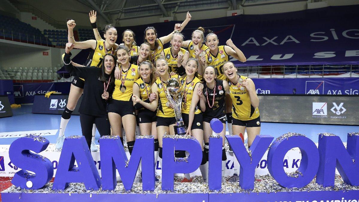 VakıfBank, 7'nci kez Kupa Voley şampiyonu