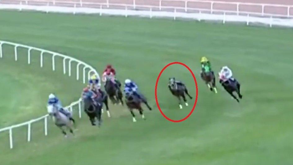 Adana'daki at yarışında jokey Samet Erkuş kaza geçirdi