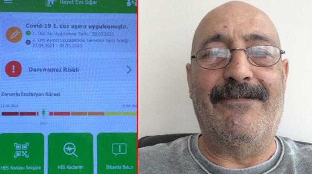 Ankara'da yaşayan kardeşi koronaya yakalanan adam İstanbul'da temaslı olarak karantinaya alındı