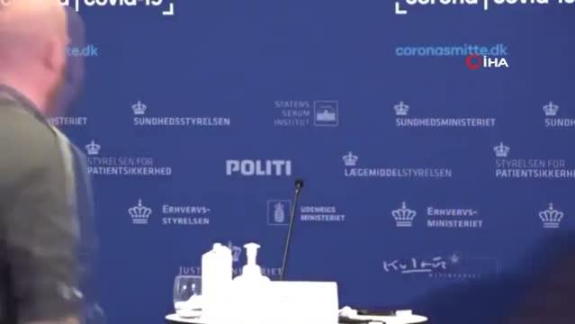 - AstraZeneca aşısının kullanımının durdurulduğunu açıklarken bayıldı