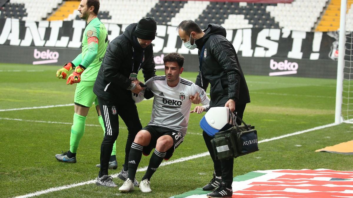 Beşiktaş'ta Oğuzhan Özyakup sakatlandı! Aşil tendonu şoku...