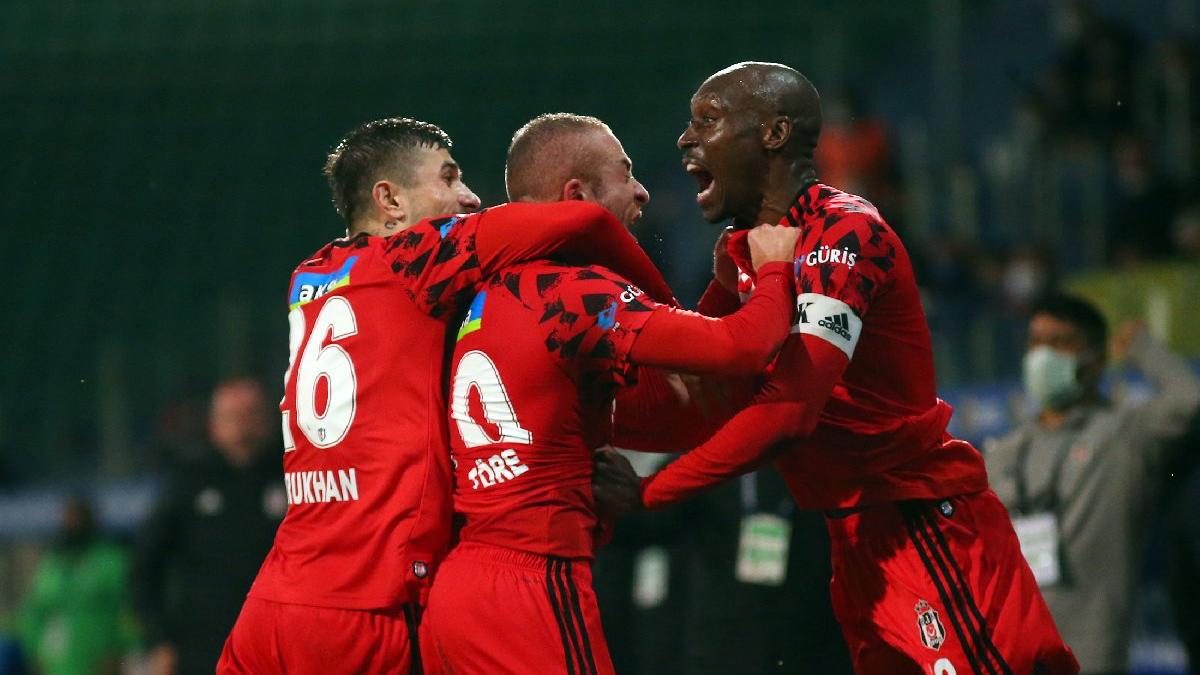 Beşiktaş şampiyonluk ateşini yaktı! Rize'de çok değerli 3 puan...