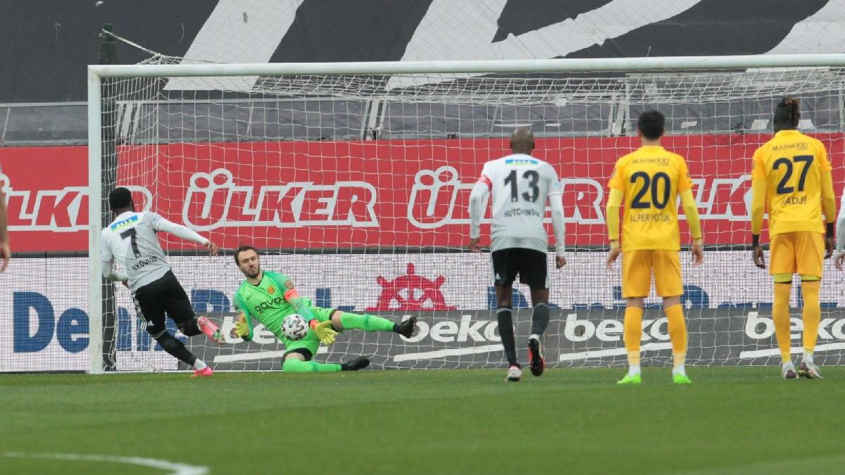 Beşiktaş 17 maç sonra penaltı kazandı