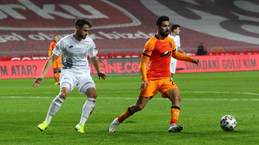 Galatasaray, Konyaspor'a karşı sadece 3 kez yenildi