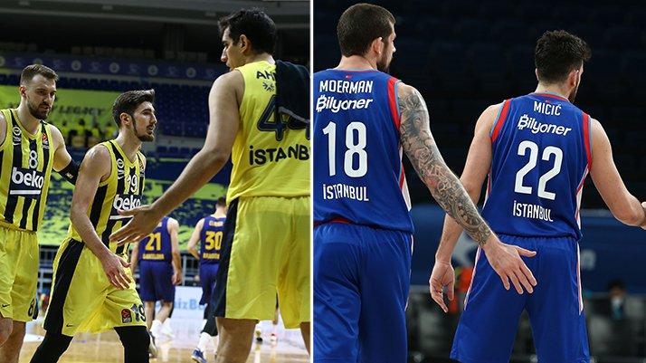 Euroleague'de Anadolu Efes ve Fenerbahçe Beko'nun rakipleri belli oldu