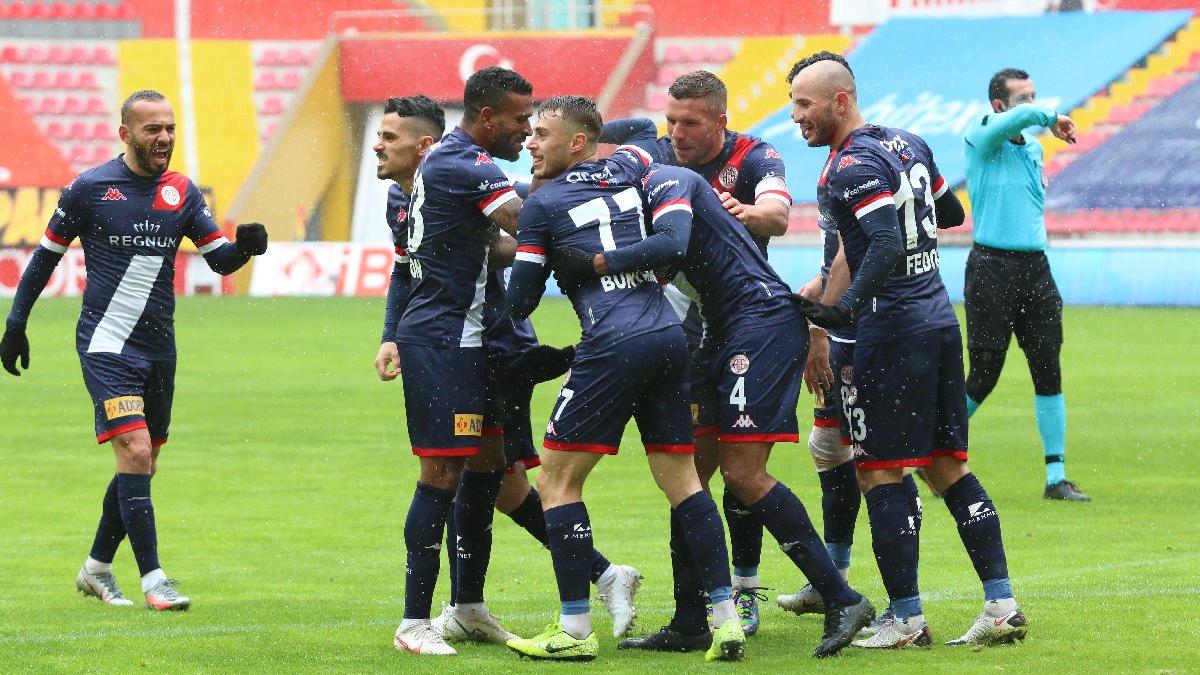 Antalyaspor, Kayserispor deplasmanında kazandı