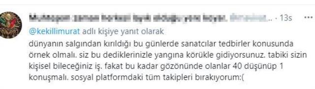 'Kovid yalanına inanmıyorum' diyen Murat Kekilli sosyal medyayı ikiye böldü 'Kovid yalanına inanmıyorum' diyen Murat Kekilli sosyal medyayı ikiye böldü