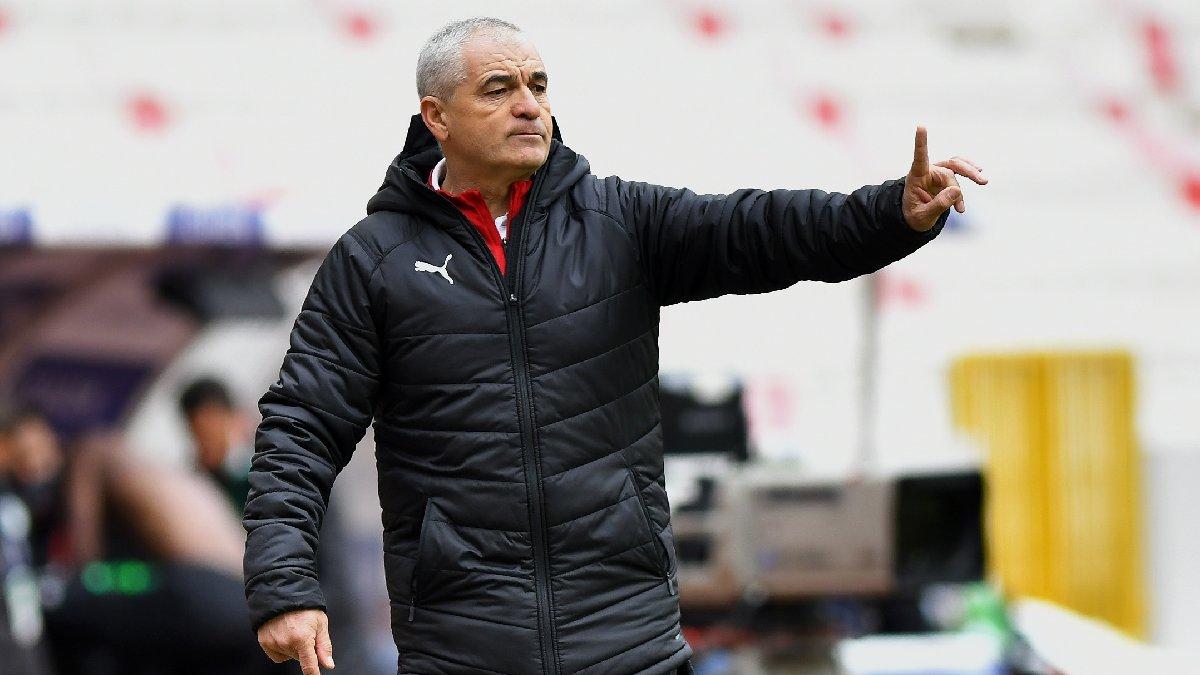 Rıza Çalımbay: Bizim tek üzüldüğümüz nokta...