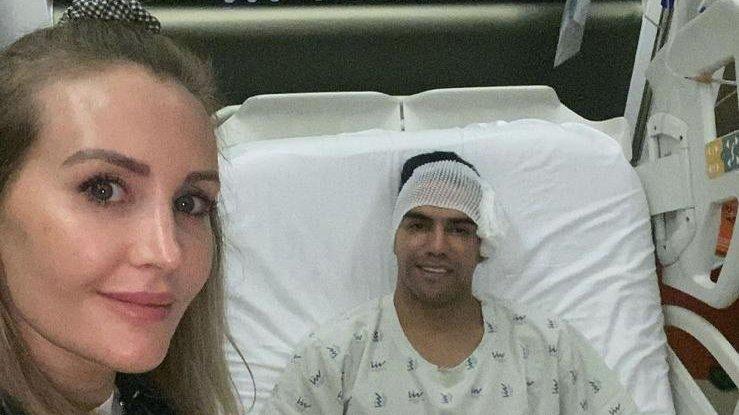 Falcao'nun ameliyatından sonra ilk fotoğraf geldi