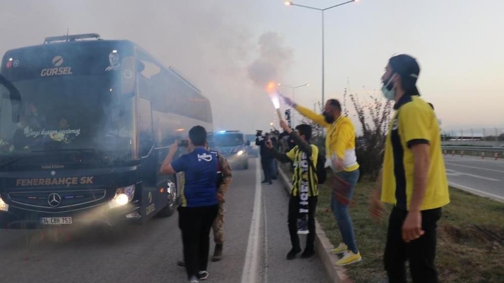 Fenerbahçe'ye Malatya'da coşkulu karşılama! İşte maç kadrosu...