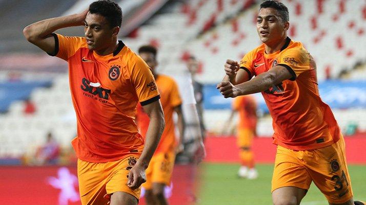 Mostafa Mohamed Antalya'da döndü! 3 puanı Galatasaray'a getirdi...