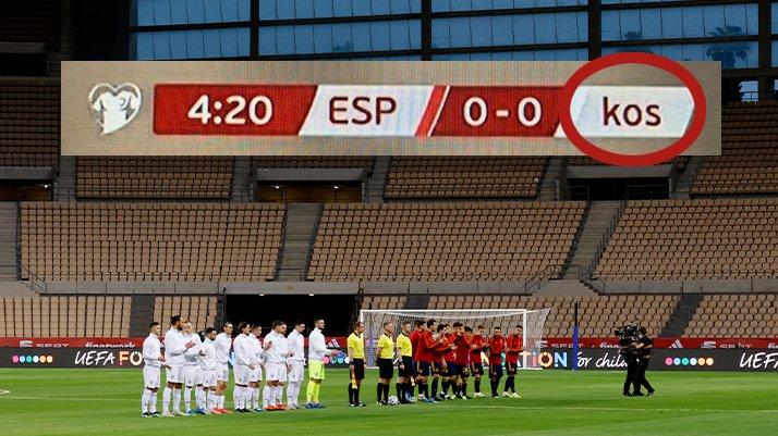 İspanya'dan Kosova'ya saygısızlık! Ülkenin adını küçük harfle yazdılar