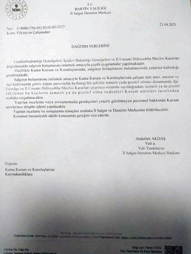 Valilik kararı geri çekti