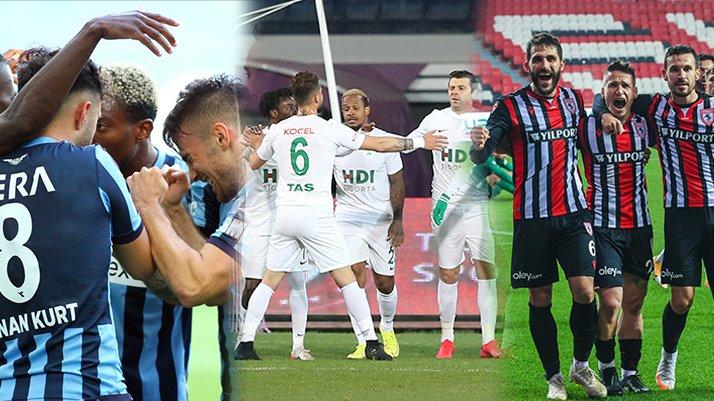 Süper Lig yolunda TFF 1. Lig'de heyecan son haftaya kaldı Adana Demirspor, Giresunspor ve Samsunspor...