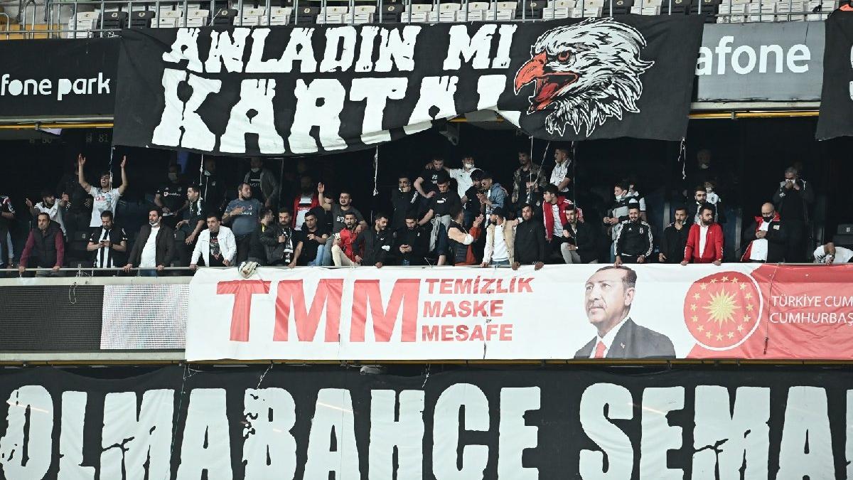 Beşiktaş-Karagümrük maçına taraftar alındı! Kapanma umursanmadı...